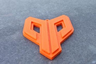 bike keychain productionprivee logo gadget 3d print model - Mito3D