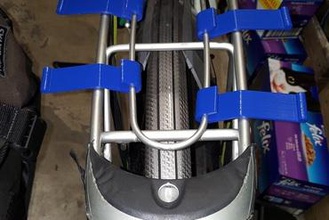 vélo porte-bagages extender maker diy gazelle de le transporteur l'extension les bagages 3d print model - Mito3D