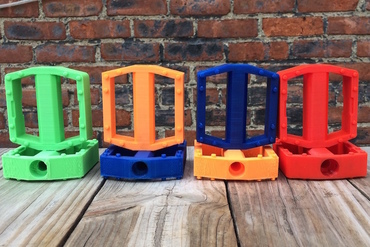Fahrrad Pedal 3D Drucker Teile Verbesserungen Zubehörteil Ersatz schonen 3D print model - Mito3D