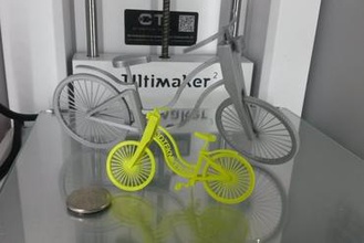 bike miniatures bicycle 3d print model - Mito3D