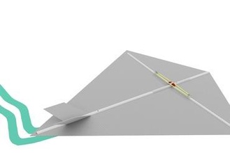 bio inspired uçurtma Eğitim uçuş uçan mühendislik Bilim 3d print model - Mito3D