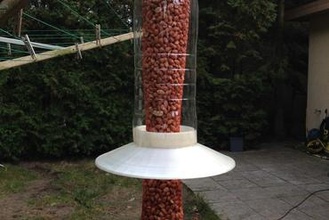 la alimentación de aves refugio su casa jardín 3d print model - Mito3D