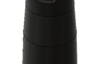 black decker ponceuse orbitale shop-vac modèle de transformateur bdero600 maker diy l'adaptateur shop vac orbital 3d print model - Mito3D