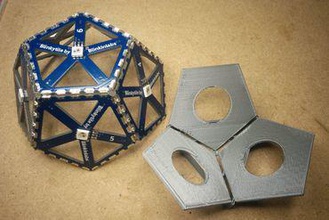 blinkytile solder ball jig maker diy lot 3d print model - Mito3D