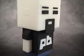 blockhead brook les jouets jouet printrbot chef de la direction 3d print model - Mito3D