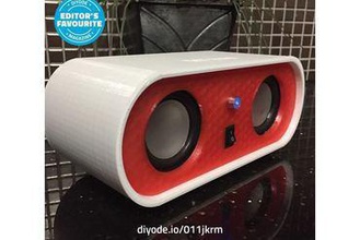 bluetooth speaker maker diy lithium battery audio jaycar ditode altronics core electronics tp4056 module arduino 3d print model - Mito3D