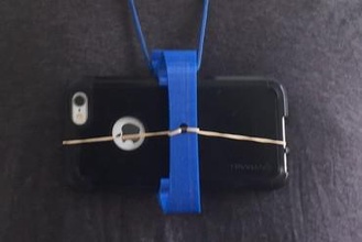 o corpo da câmera de telefone montagem atribui camisa amarra mochila gadget cam smartphone monte suporte 3d print model - Mito3D