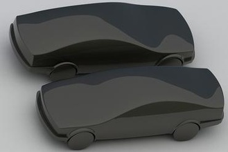 Bolvanka giocattoli macchina retrò ritirarsi carrozzeria design cardesign settore automobilistico veicolo progettazione veicoli automobile berlina zrk tsyrik tsyrikaleksey modellino in scala giocattolo 3d print model - Mito3D