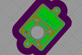 bondtech ddg adapter ultimaker 2 3d printer parts enhancements upgrades extruder 3d print model - Mito3D