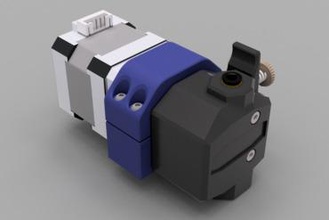 bondtech qr feeder mount 3d printer parts enhancements extruder 3d print model - Mito3D