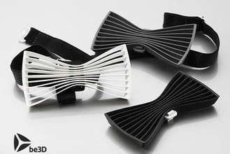 bow tie 01 - flat 3d printer parts enhancements wereable glamour fashion 3d print model - Mito3D