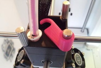 bowden abrazadera de bloqueo clip Impresora 3d piezas mejoras el ultimaker 2 3d print model - Mito3D