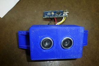 box ultrasonic sensor arduino nano gadget openscad first 3d print model - Mito3D