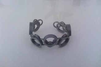 bracelet circle jewelry 3d print model - Mito3D