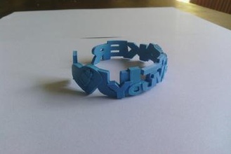 bracelet ultimaker jewelry youmagine 3d print model - Mito3D