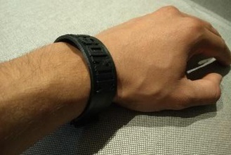 braceletmindscraper a moda freecad pulseira filaflex 3d print model - Mito3D