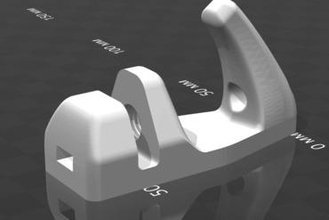 Halterung Regalen Dusche zusätzlich Haken Ihre home cantilever die Regale Regal hanger 3d print model - Mito3D