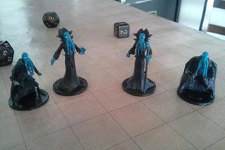 cérebro otários miniaturas mindflayer dnd d&d masmorras e dragões dungeons & dragons pathfinder 3d print model - Mito3D