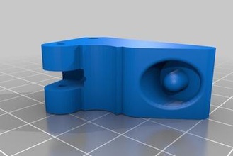 bras extrudeur dagoma discoeasy pour filament flexible maker diy 200 flex polymaker polyflex 3d print model - Mito3D