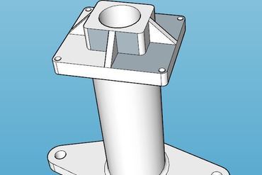 Flansch Bildung 3D print model - Mito3D