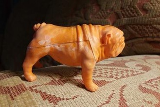 british bulldog modello art 3d print model - Mito3D