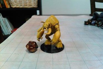 bug brute miniatures bear ogre roach cockiroach insect monster tabletop rpg roleplaying wargaming gaming hulk 3d print model - Mito3D