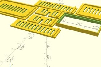 Construir circuito borda recinto kit Criador faça eletrônicos abs 3d print model - Mito3D