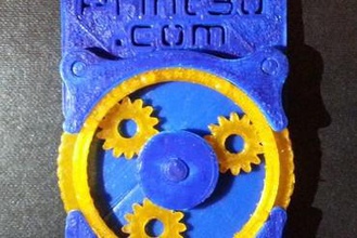 business card planetary gears other businesscard 3d print model - Mito3D