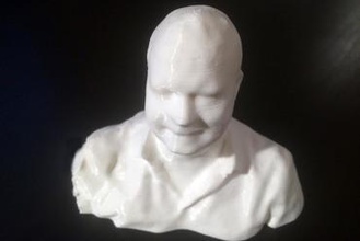 buste de l'homme parfait art 3d print model - Mito3D