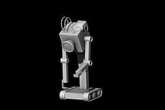butterbot art toy robot rick morty 3d print model - Mito3D
