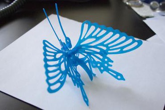 borboleta 3d imprimíveis brinquedos quebra-cabeças 3d print model - Mito3D