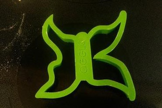 butterfly cookie cutter your home 3d print model - Mito3D