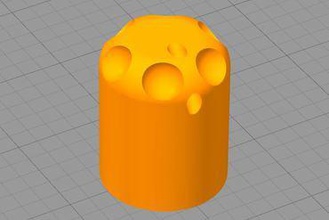 c02 gas airsoft grenade charger cap other lid 3d print model - Mito3D