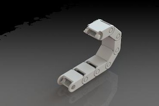 cavo di catena Stampante 3d parti miglioramenti prusa p3steel 3d print model - Mito3D