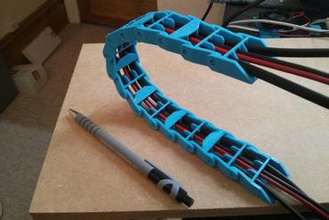 cable guard maker diy guide cables linear 3d print model - Mito3D