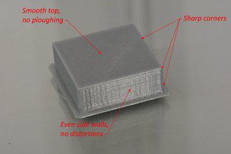 calibración cubo de 20x20 fabricante bricolaje prueba la impresión nightram 3d print model - Mito3D