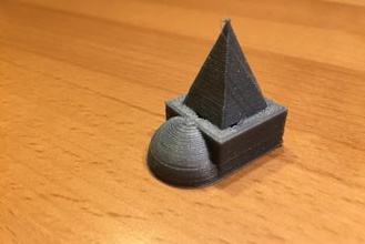 calibration test square other 3d print model - Mito3D