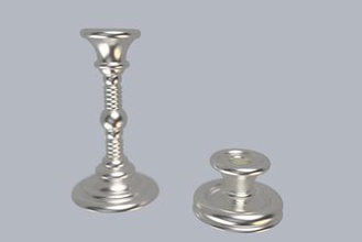 candle stick holders your home holder 3d print model - Mito3D