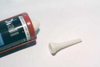 cap brotar sellador de silicona botella fabricante bricolaje la boquilla 3d print model - Mito3D