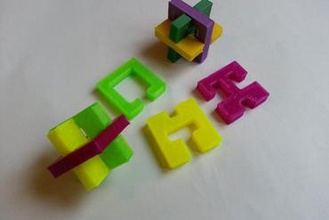 carbon puzzle donald osselaer toys richgain kossel mini 3d print model - Mito3D