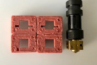 carbonoid's silicone sleeve casting mold j-head hot-ends 3d printer parts enhancements mkv mk8 hot-end 3d print model - Mito3D