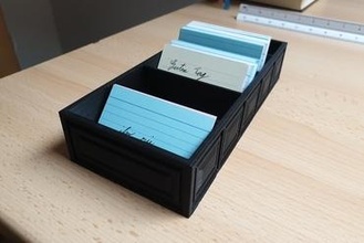 carta scatola a8 formazione scolastica apprendimento 3d print model - Mito3D