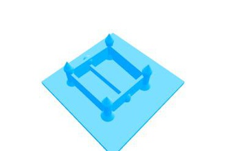 Burg - Spielzeug 3d print model - Mito3D