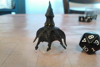 cave horror miniatures monster creature dark scary tabletop rpg wargaming gaming roleplyaing miniature 3d print model - Mito3D