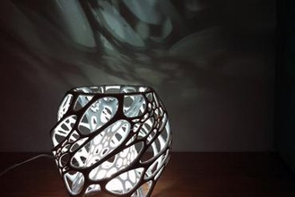 cellular lamp art household light nervous system 3d print model - Mito3D