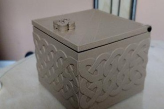 keltische Knoten-box Kunst openscad box keltischen Knoten 3d print model - Mito3D