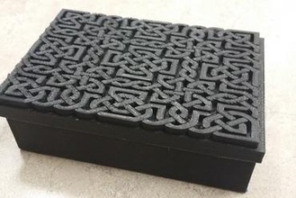 noeud celtique boîte à bijoux L'imprimante 3d de pièces améliorations my4777 3d print model - Mito3D