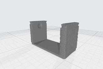celtic tp holder remix 3d printer parts enhancements 777os3dp 3d print model - Mito3D