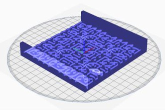 celtic tray 3d printer parts enhancements 3d print model - Mito3D