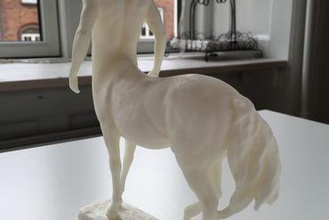 centaur miniatures kentaur sculpture art model scale 3d print model - Mito3D